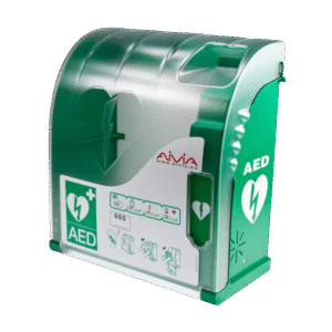 Defibriliatoriaus laikymo dėžė AIVIA 200 su signalu ir šildymu