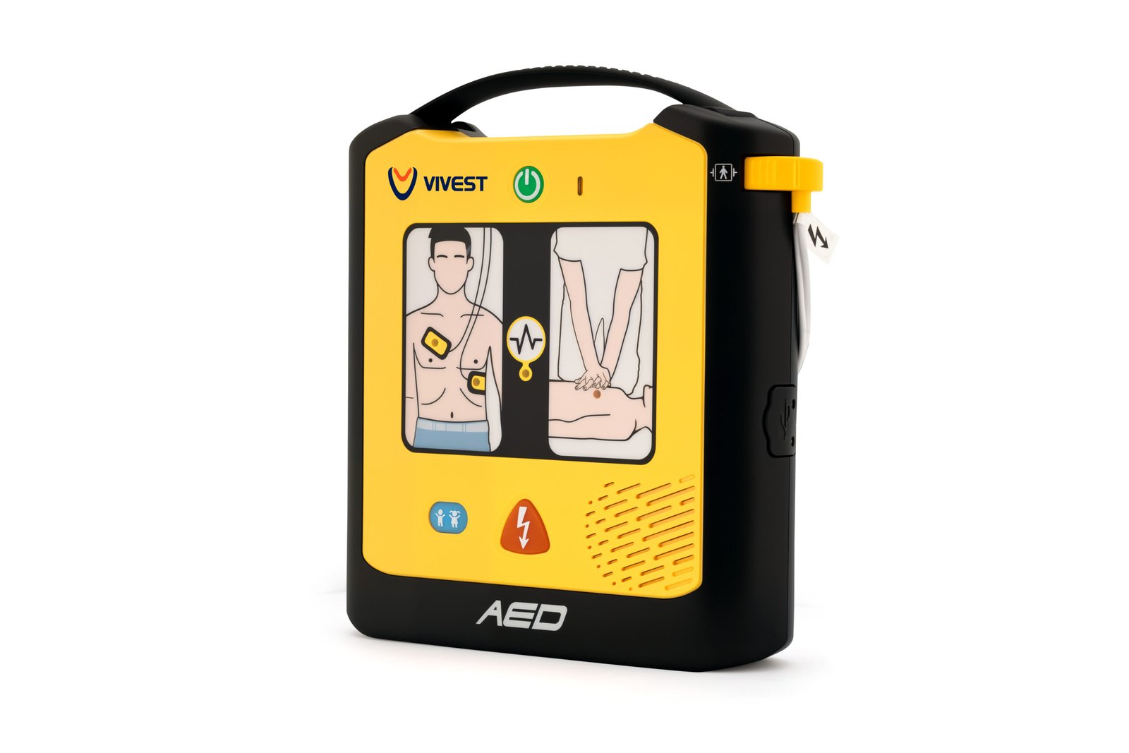 ViVest PowerBeat X 1 – kompaktiškas ir patvarus automatnis išorinis defibriliatorius (AID) - Image 5