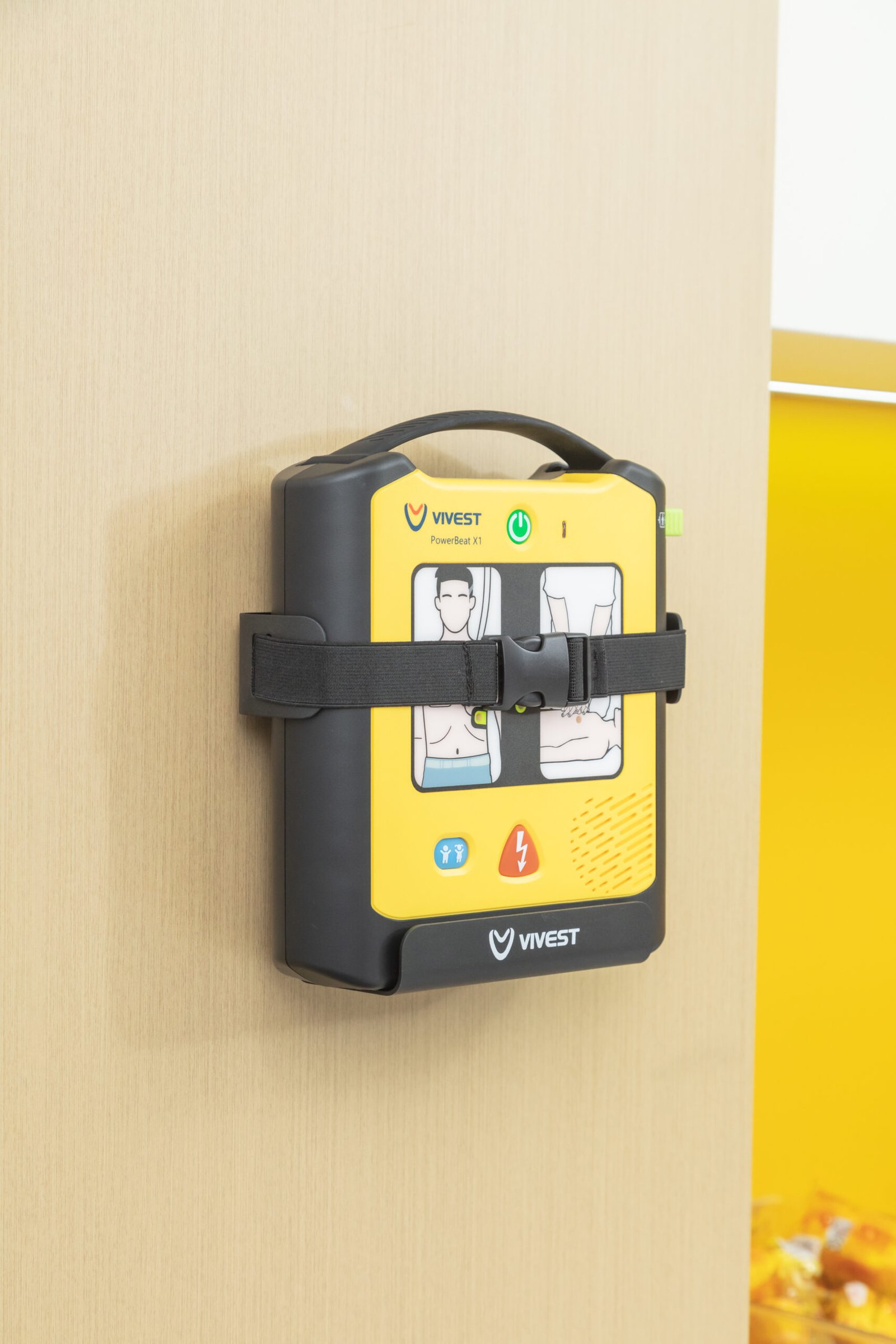 ViVest PowerBeat X 1 – kompaktiškas ir patvarus automatnis išorinis defibriliatorius (AID) - Image 2