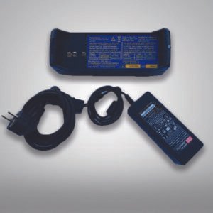 Saver One defibriliatoriaus baterijos krovimo stotelė