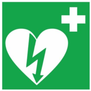 AID ženklas lipdukas